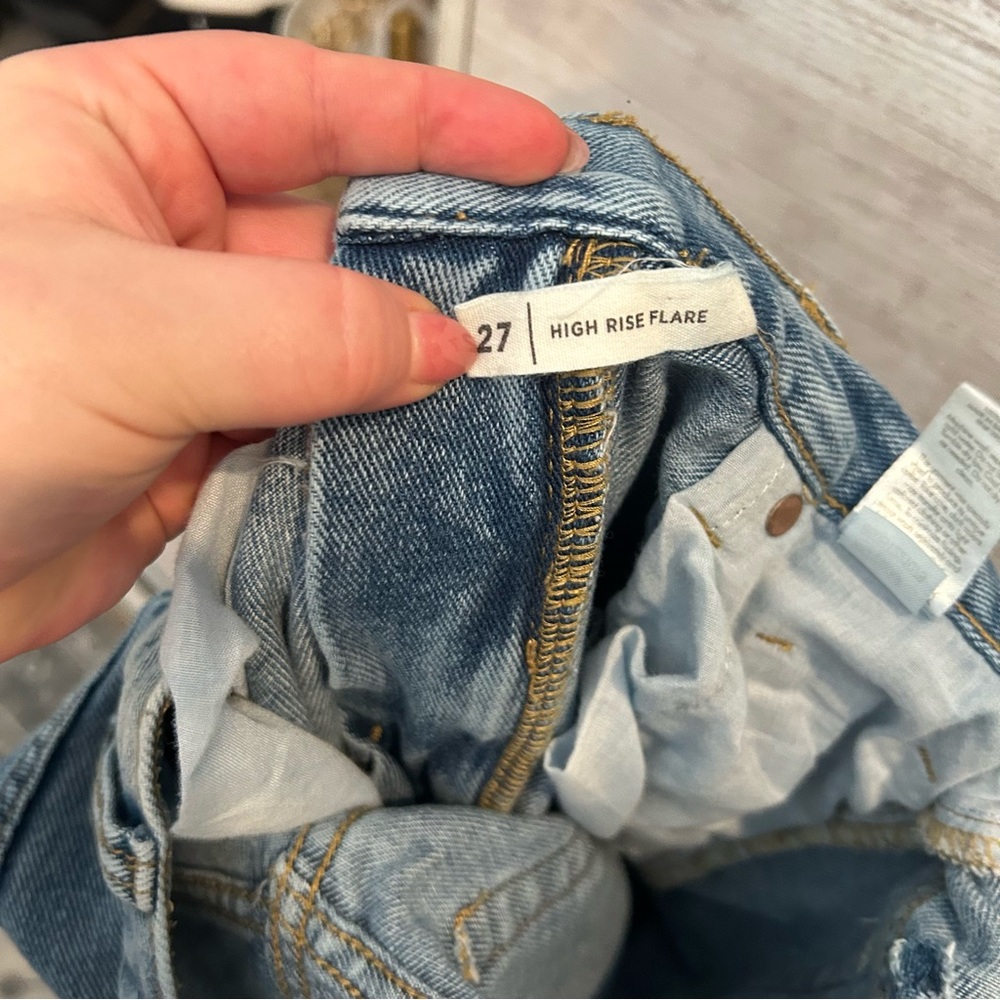 PacSun Light Blue Flare Jeans - Picture 6 of 6